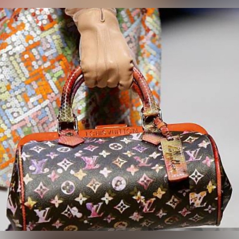 Louis Vuitton Spring 2008 Runway Python Aquarelle Papillon Bag - Picture 9 of 10